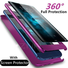 Load image into Gallery viewer, ZNP Luxury 360 Degree Full Cover Phone Case For Samsung Galaxy