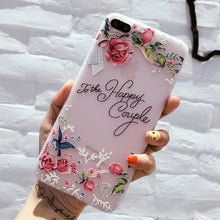 Load image into Gallery viewer, USLION Flower Silicon Phone Case For iPhone 7 8 Plus