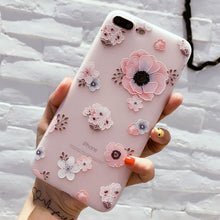 Load image into Gallery viewer, USLION Flower Silicon Phone Case For iPhone 7 8 Plus