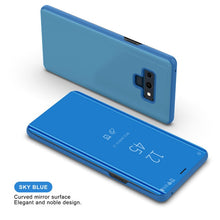 Load image into Gallery viewer, Smart Mirror Flip Phone Case For Samsung Galaxy S9 S8 S7 S6