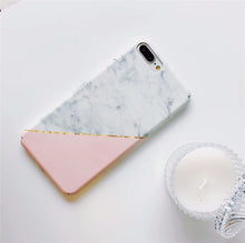 Load image into Gallery viewer, Hard PC Marble Case for iphone XS Max XR X 10 Fashion Green