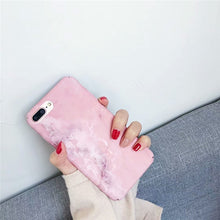 Load image into Gallery viewer, Hard PC Marble Case for iphone XS Max XR X 10 Fashion Green