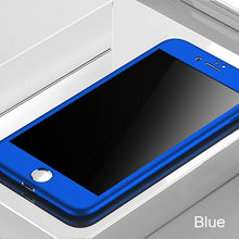 Load image into Gallery viewer, 360 Full Cover Phone Case For iPhone X 8 6 6s 7 Plus 5 5s SE