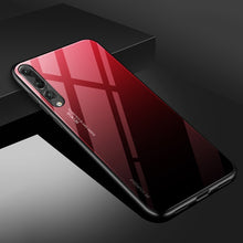 Load image into Gallery viewer, Gradient Tempered Glass Phone Case For Huawei Honor 8X Mate