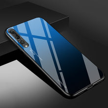 Load image into Gallery viewer, Gradient Tempered Glass Phone Case For Huawei Honor 8X Mate