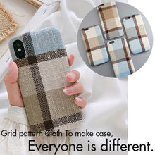 Load image into Gallery viewer, SoCouple Cloth Texture Soft case For iphone 7 Case For iphone 6 6s 7 8