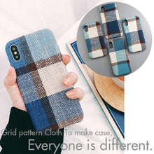 Load image into Gallery viewer, SoCouple Cloth Texture Soft case For iphone 7 Case For iphone 6 6s 7 8